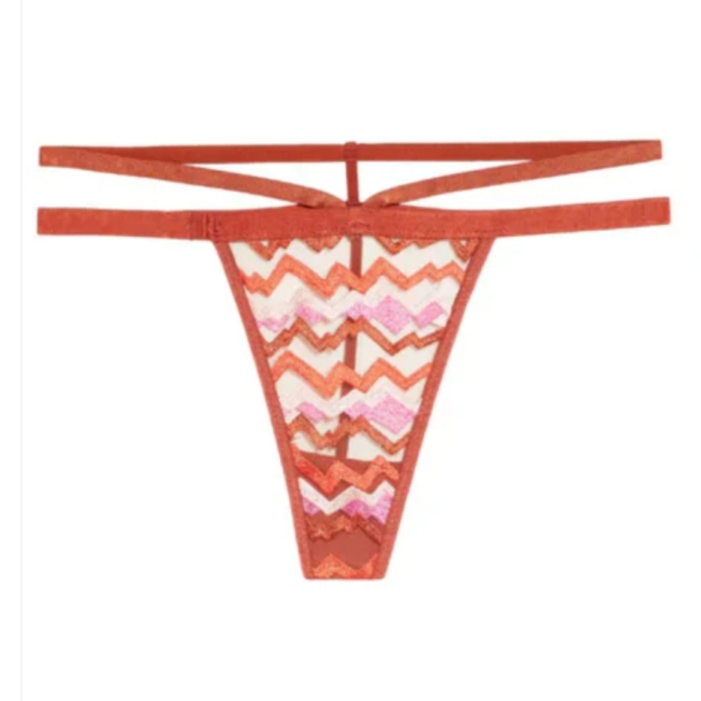 2 × KILO BRAVA - XXL & XXXL "Peaks and Valleys" Embroidered Mesh NWT Undies - Picture 2 of 16